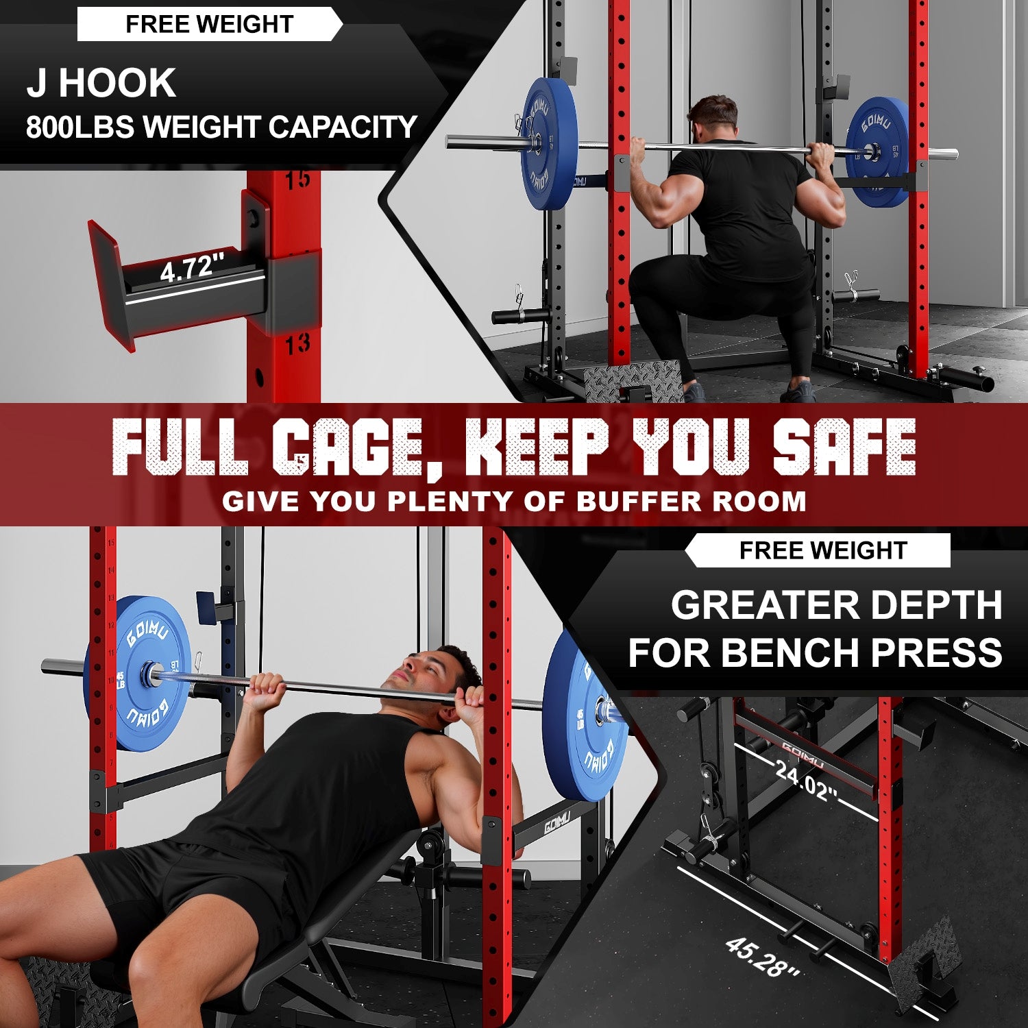 Power Cage with Cable Crosssover Machine R1-V4