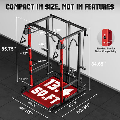 Power Cage with Cable Crosssover Machine R1-V4