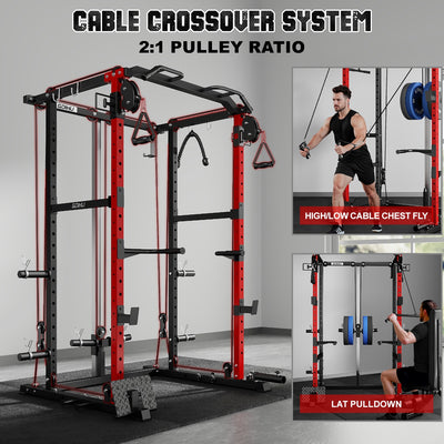 Power Cage with Cable Crosssover Machine R1-V4