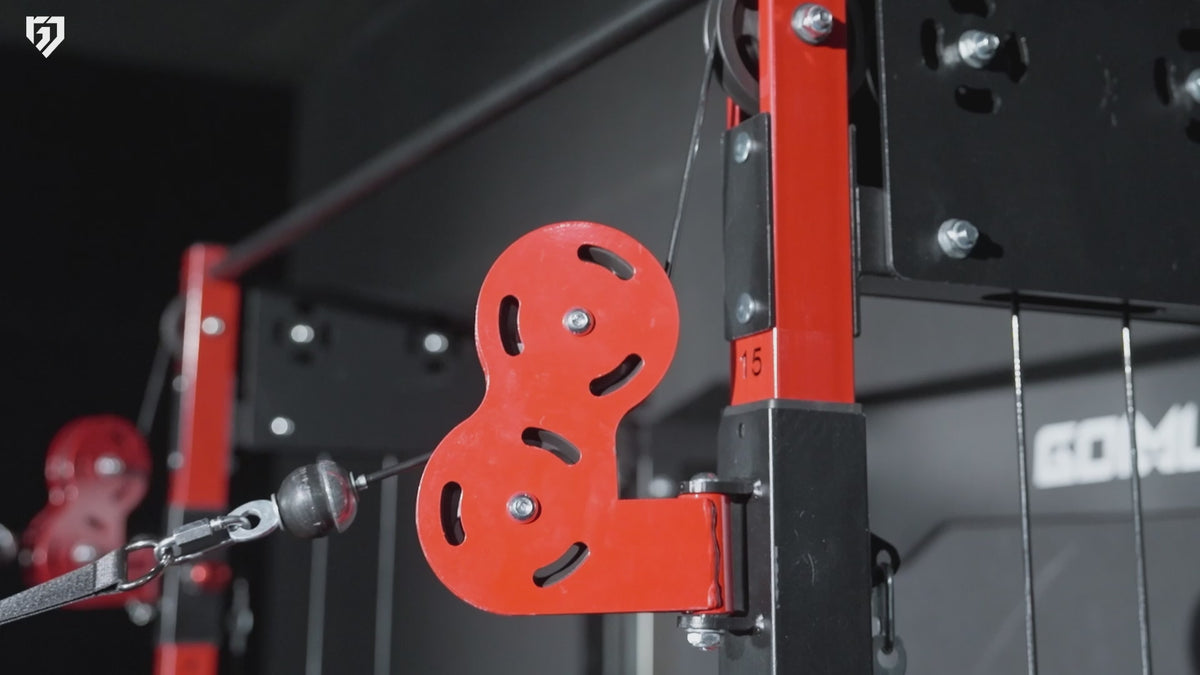 Load video: <strong>Independent &nbsp;1:1 &nbsp;Dual Pulley System</strong>